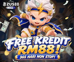 ZUS88 Free Kredit RM88